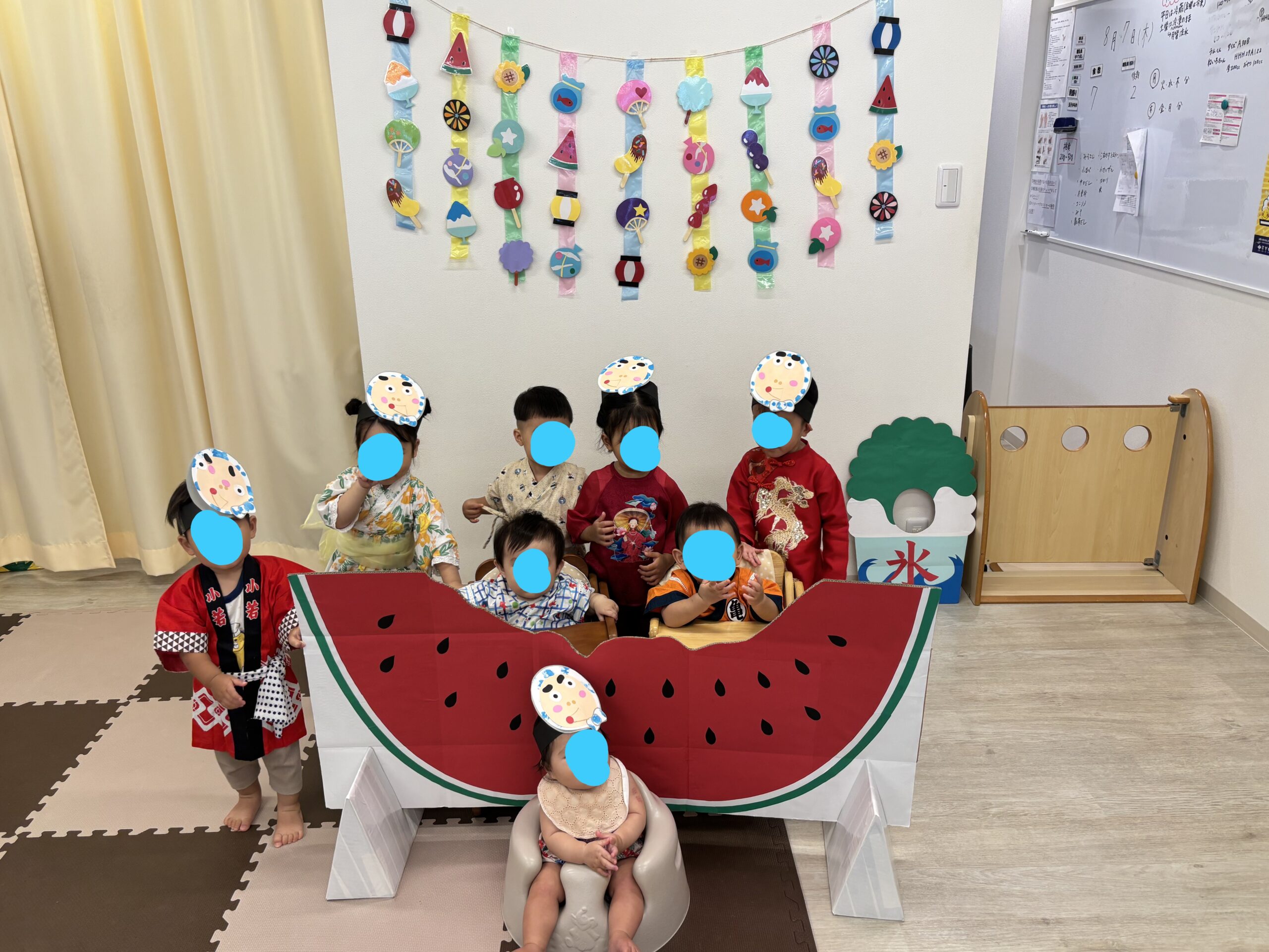 【小若江】8月の様子🍉